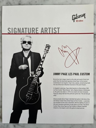 Catalogue gibson jimmy page - jimmy,