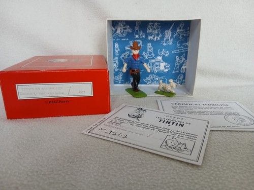 Tintin cow boy avec milou - tintin,