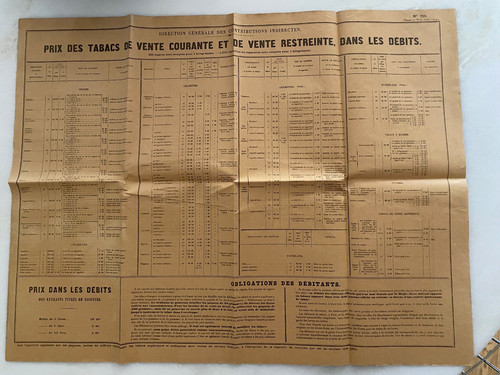 Ancienne publicité tabac - publicité,