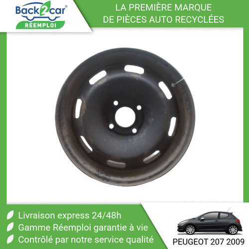 Jante tole peugeot 207 5p - tole,