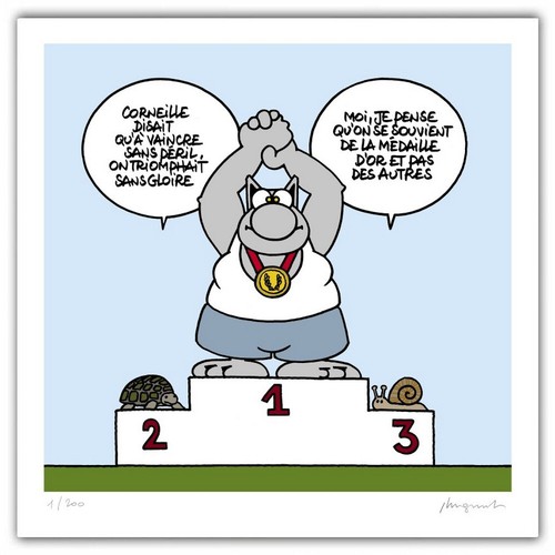 Sérigraphie chat de - le,