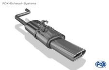 Silencieux Sport VW Polo 86C