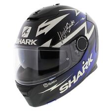 Shark Spartan 1.2 Adrian Parassol noir mat bleu blanc