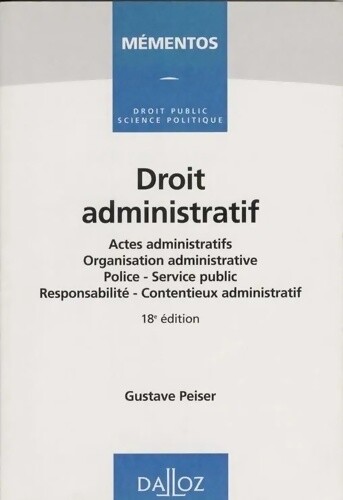 Droit administratif gustave - administratif,