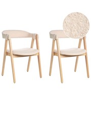 Lot de 2 Chaises de Salle à