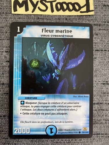 Carte duel masters fleur - carte,