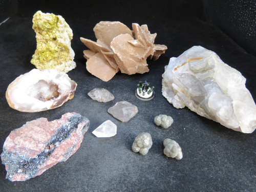 Lot minéraux quartz - lot, (quartz