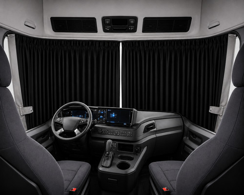 Rideaux avant camion 2 - avant, de
