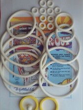 FLIPPER GOTTLIEB-FAR OUT-KIT ELASTIQUES -DOIGT DE BATTEUR JAUNE-PINBALL RUBBER