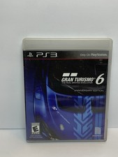 Sony Gran Turismo 6 Anniversary Edition (PS3, 2014) Game ~ GUC, Disc Excellent