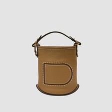 Delvaux Mini sac seau doré