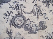  COUPON DE TISSU ANGES MOTIFS