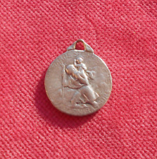 Saint Christophe :  Médaille Pendentif Argent  !