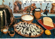 Cooking recipes - Croute aux Morilles - New menu - Gastronomy - CPM - Vo