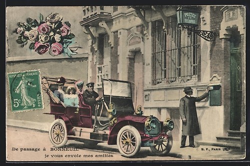 Cpa boran auto - dion, bouton