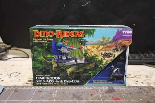 Dino riders dimetrodon - riders, box