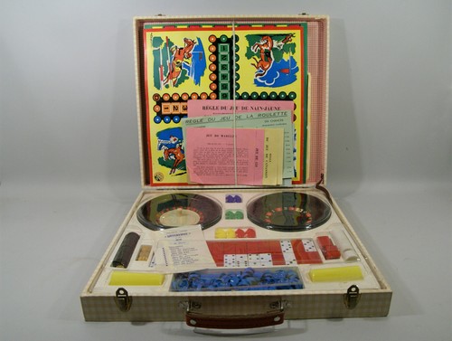 Ancienne boite jeux - ancienne,