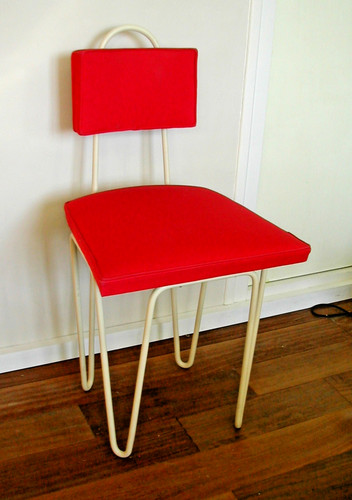 Raoul guys chaise rouge - rouge, en