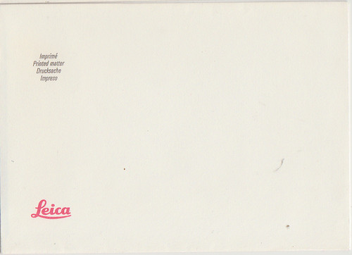 Mint cover envelop leica - mint,