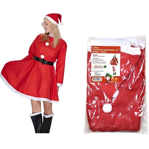 Costume père noël - costume, femme