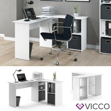 Bureau en angle CARLO, blanc