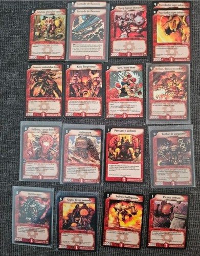 Duel masters jcc lot cartes - 18,