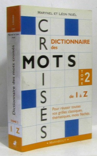 Dictionnaire des mots - , croisés