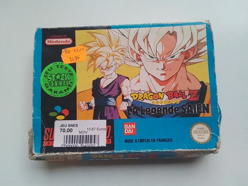 Boite jeu dragon ball 2 - du,
