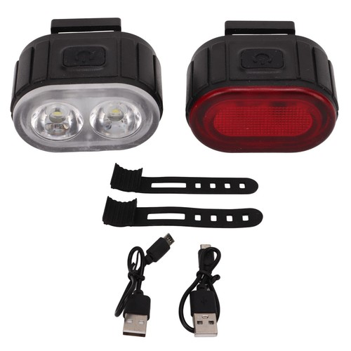Kit éclairage vélo 350lm usb - kit,