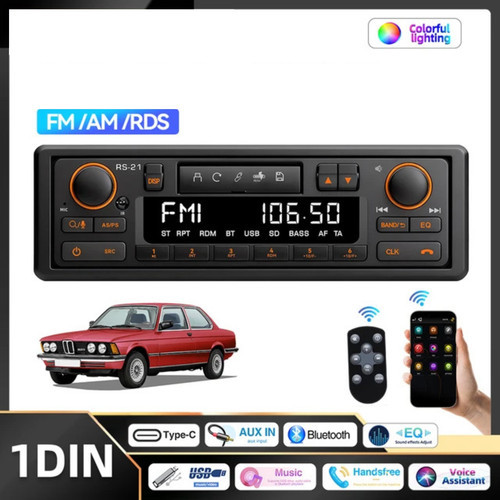 Autoradio rétro vintage mp3 - autoradio,
