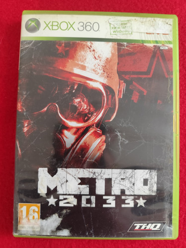 Metro 2033 jeu xbox - -,