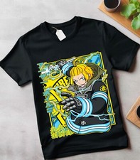 Shinra T-shirt Fire Force Skitaru Shonen Tamaki Fire Ffighters Benimar Shirt
