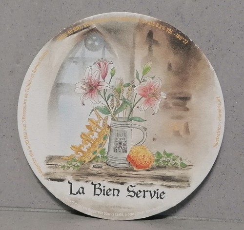 Sous bock bière brasseurs - sous,