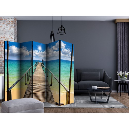 Paravent volets beach sun - paravent, "beach,