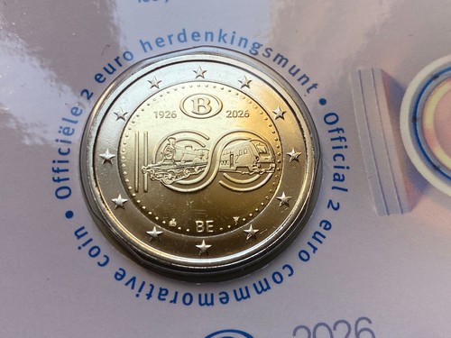 Coincard euros sncb - euros, bu