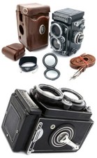 Rollei Rolleiflex 2.8E engraved JT Exported to Jtaly for italian market TLR KIT