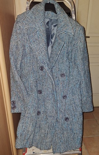 Manteau turquoise 40 - manteau, 38/40