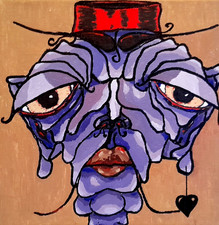 Acrylique toile 2025  20 x 20