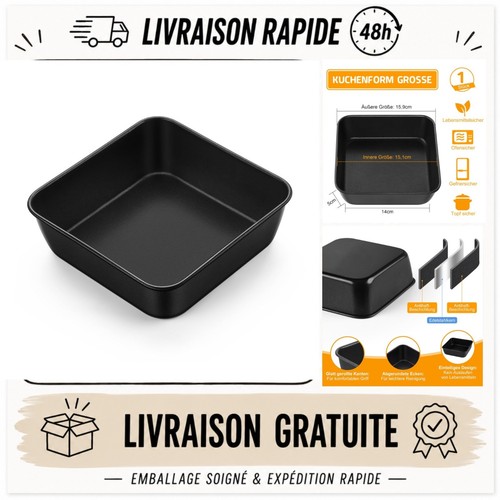Moule gâteau carré - gâteau, en