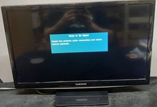 Samsung 24” UN24H4000 720p LED TV NO REMOTE TESTED WORKING