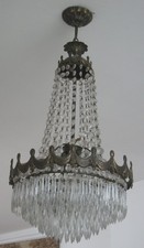 Lustre pampille en cristal très bon état