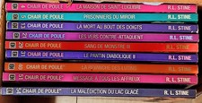 Chair de Poule (lot of 9) 4 5 13 21 29 31 40 51 54 R L Stine Francais GOOD!