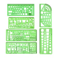 6 gabarits de dessin