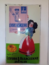 plaque émaillée Levure