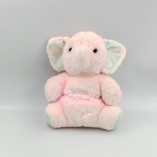 Doudou Peluche éléphant rose