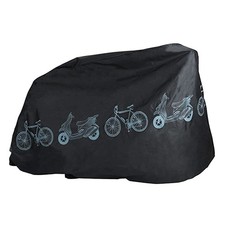 Vélo Étui Housse de Pluie Poussière Polyester 210x100cm Bicyclette Accessoires