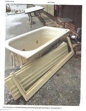 JACUZZI TUB, 30" X 60", FULLY FUNCTIONAL. replaced by shower.