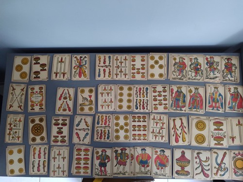 Ancien jeux cartes - de, 48