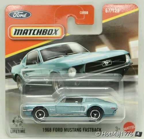 Matchbox ford mustang fastback - ford,
