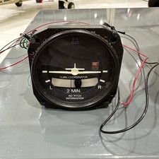 Electric Gyro Corp. Turn And Slip Indicator Model 1394T100-1(7RZ) Working